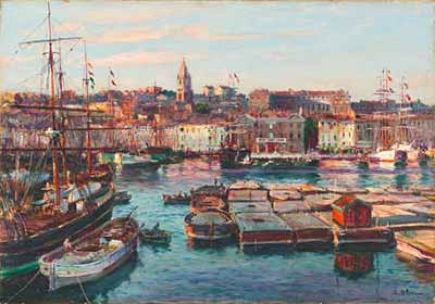 L'intérieur du Port de Marseille