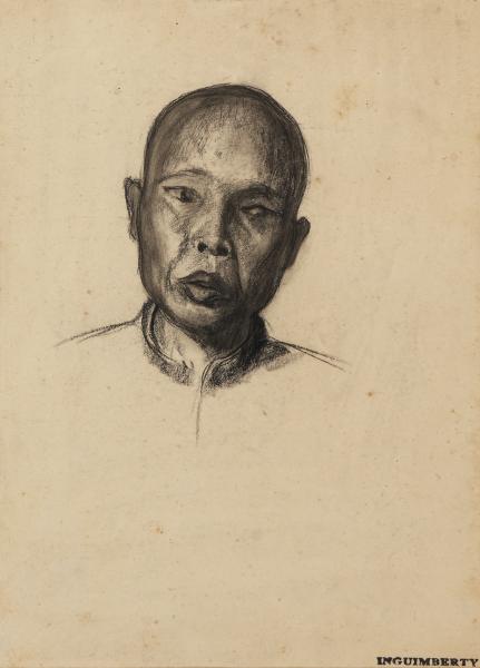 Indochine, portrait d'homme Joseph INGUIMBERTY