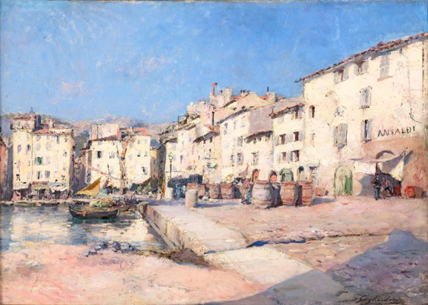 Le port de Toulon Julien Gustave GAGLIARDINI