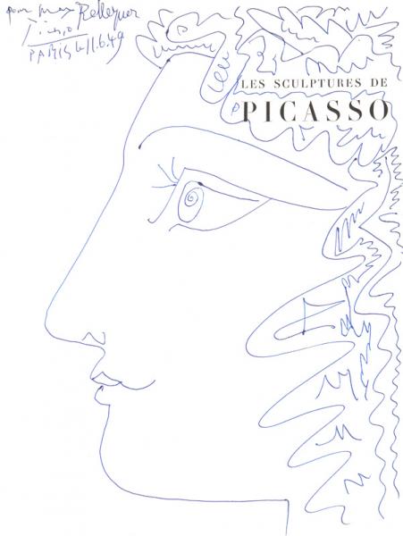 Visage de profil, 11.6.49 Pablo PICASSO