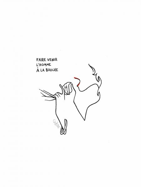 Faire venir l'homme à la bouche  PETITES LUXURES