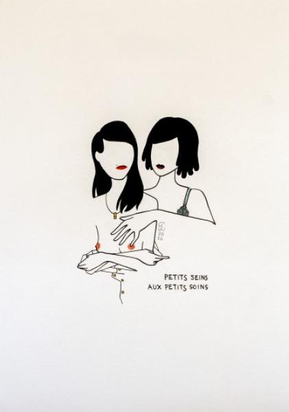 Petits seins aux petits soins  PETITES LUXURES