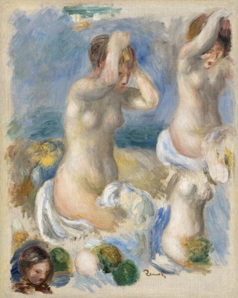 Études de femme nue, 1896 Pierre - Auguste RENOIR