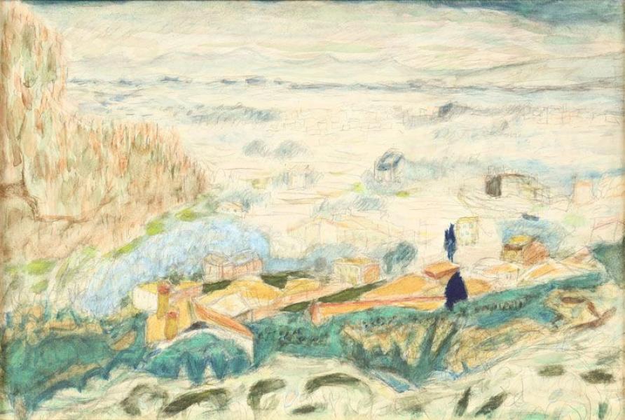 Paysage du Cannet. Pierre BONNARD