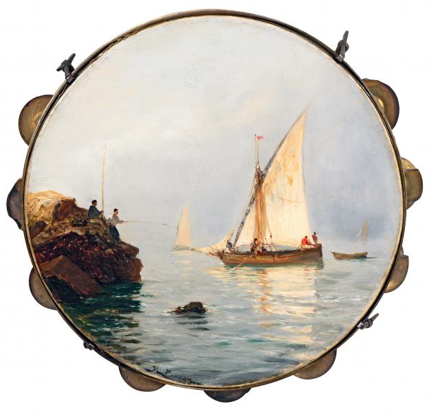 Pêcheurs en bord de mer, Cassis