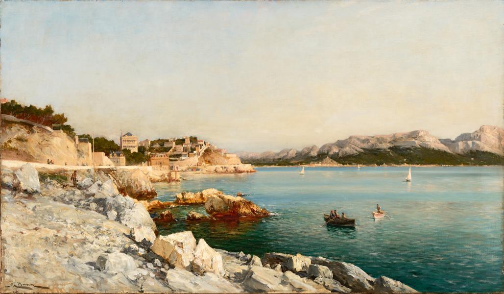 Vue de la corniche à Marseille