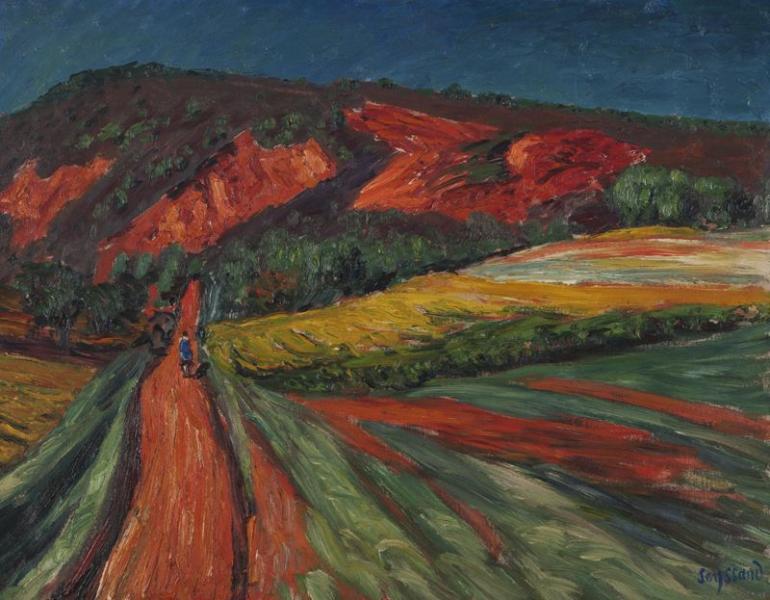 Les Ocres, vers 1914.