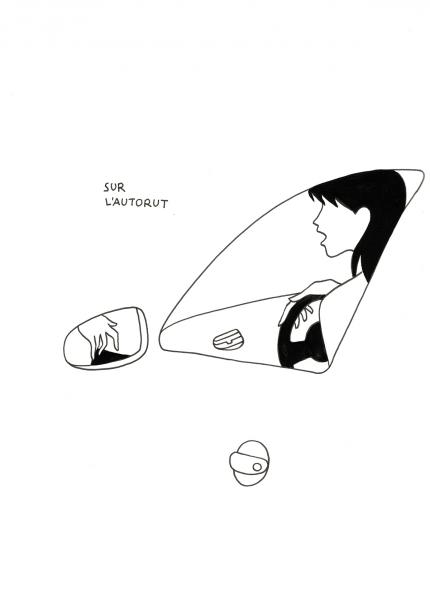 Sur l'autorut